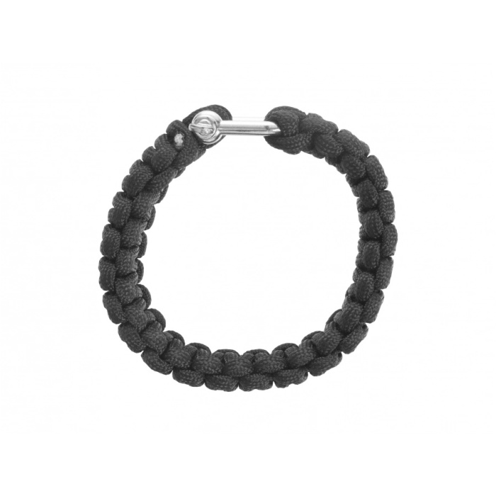 Bransoletka BCB paracord czarna (210-006)